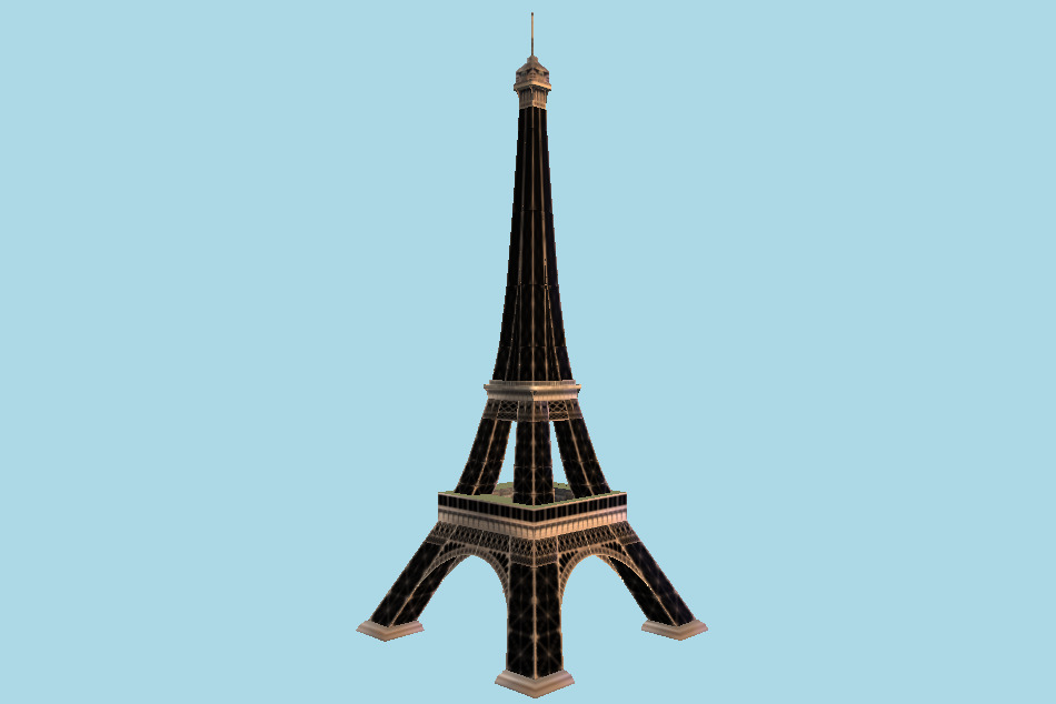 Eiffel Tower 3d model